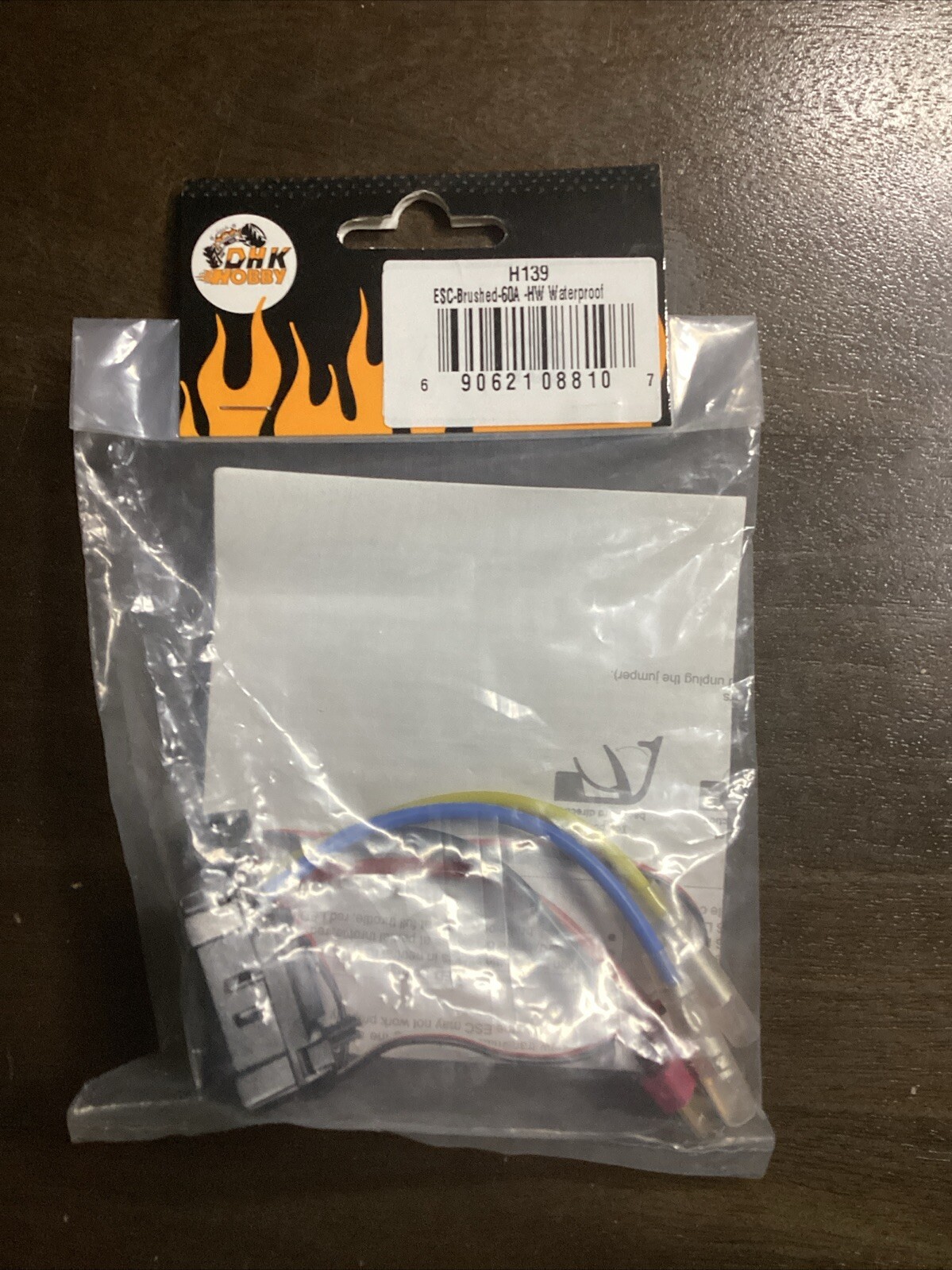 DHK HOBBY H139 BRUSHED 60AMP - HW ESC - WATERPROOF- NEW / SEALED - VINTAGE