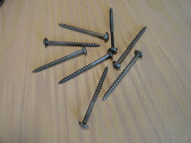 1 3/4" Triangular Furniture Legs/Feet for Sofa, Loveseat, Chair 8 legs w/screws