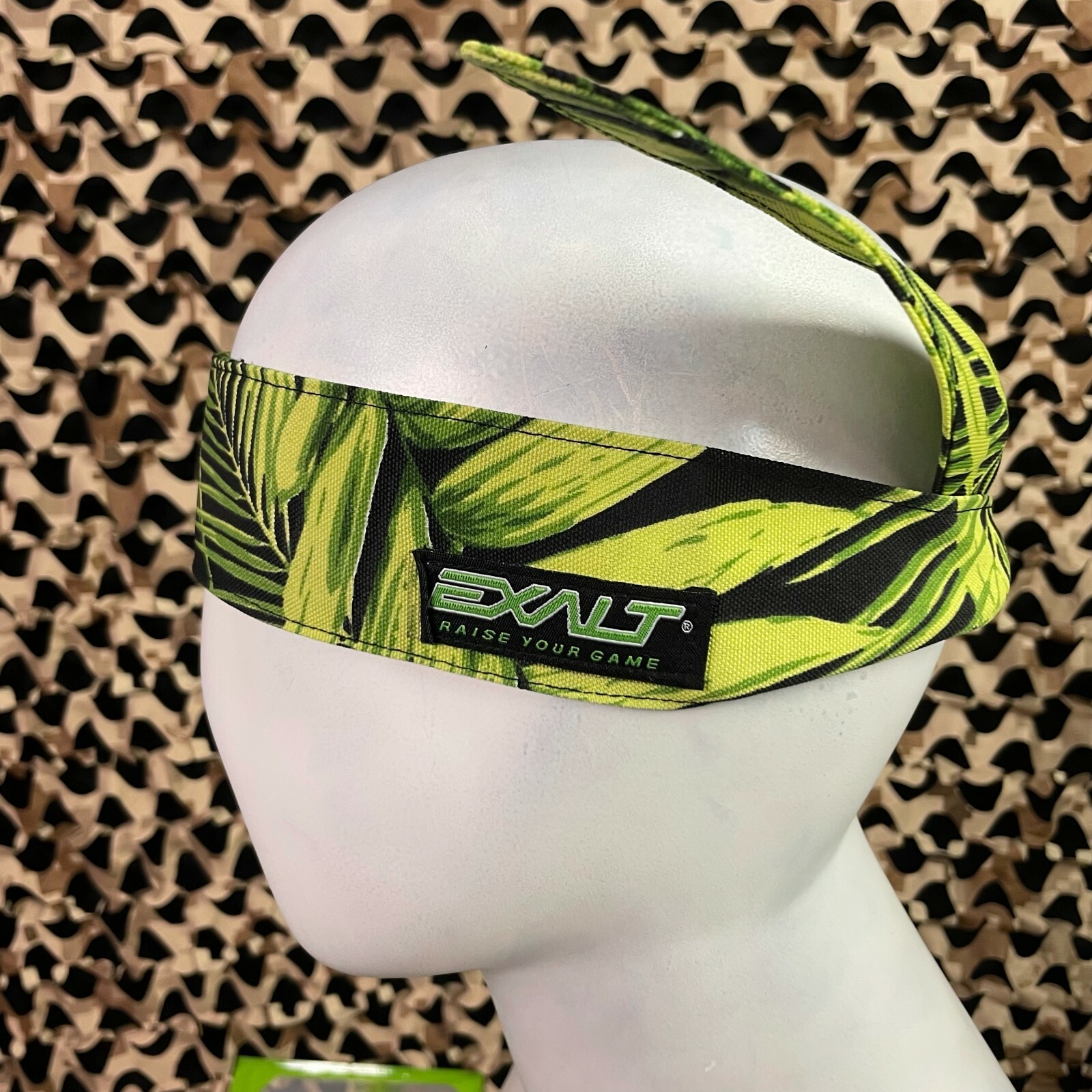 NEW Exalt Camouflage Headband - Tropical Leaf