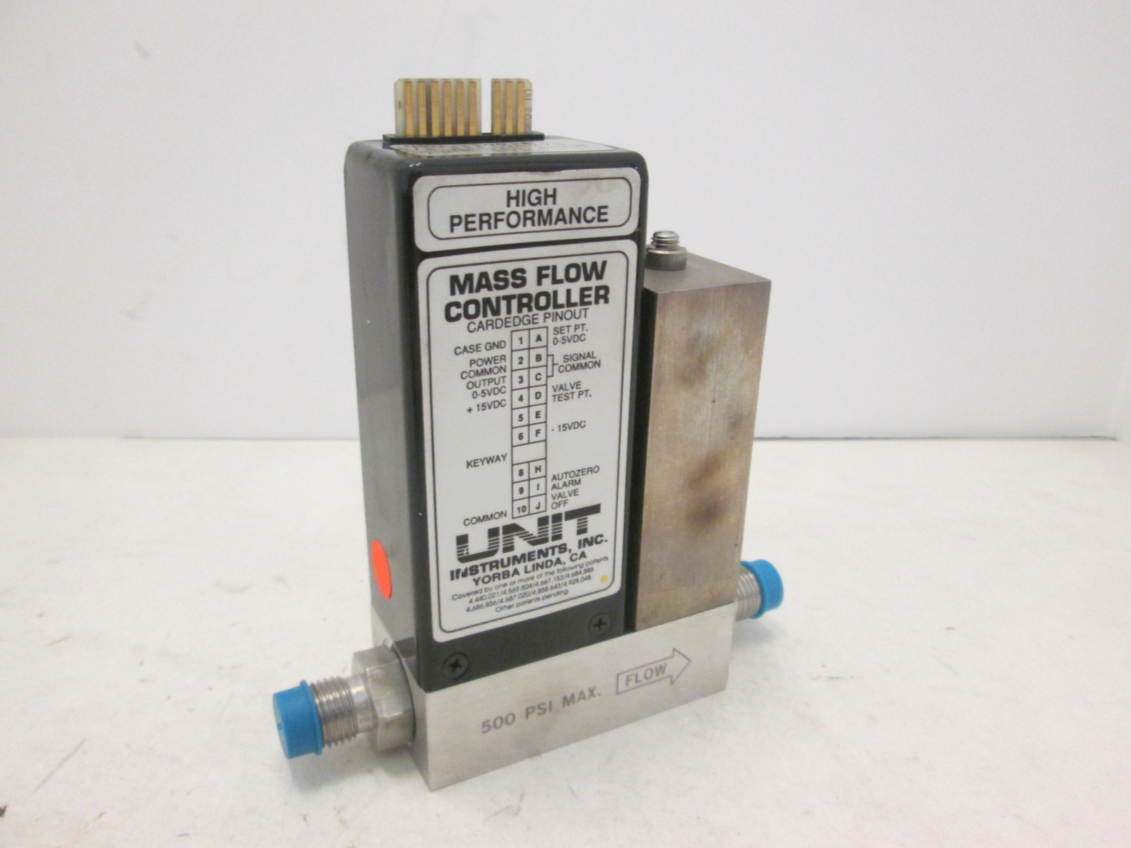Unit UFC-1100A, Mass Flow Controller MFC, SiH4, 100 SCCM, Used