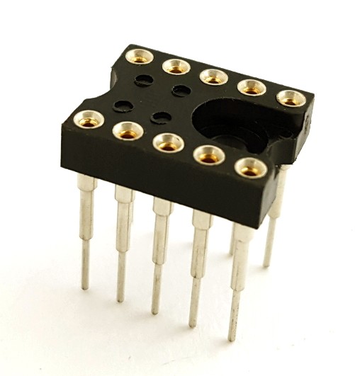 ICS-310-EGT SAMTEC 10PIN DIP MACHINE IC SOCKET, ELEVATED LEADS, OBSOLETE (45/PK)