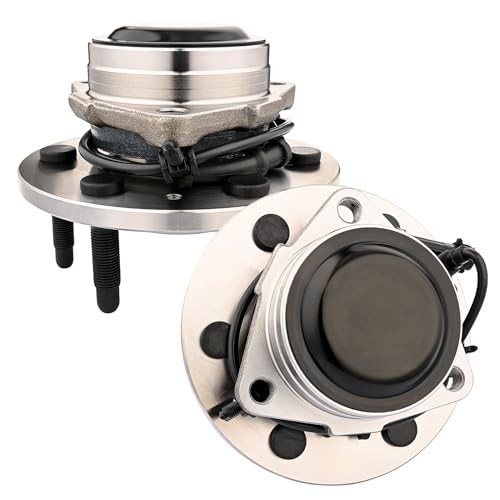 WD 515054(Pair) Front Wheel Hub and Bearing Assembly Fits for Chevy Tahoe 2