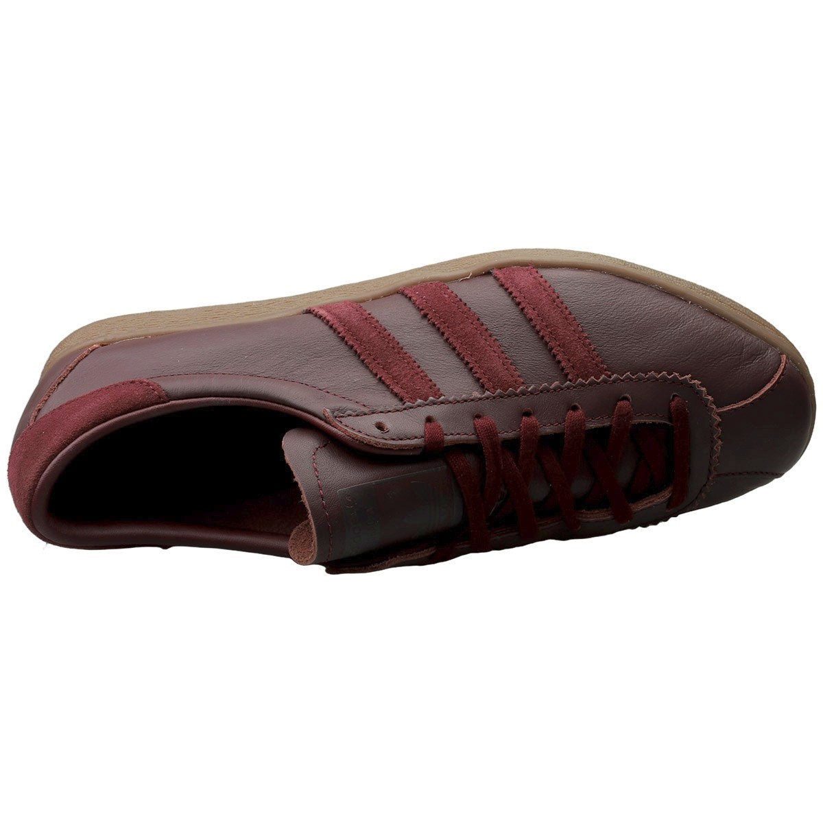 adidas Tobacco Mens Fashion Sneakers in Maroon