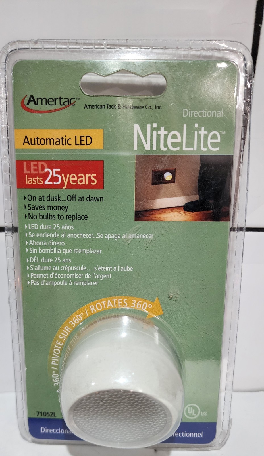 AmerTac Automatic LED Nite Lite - NIP