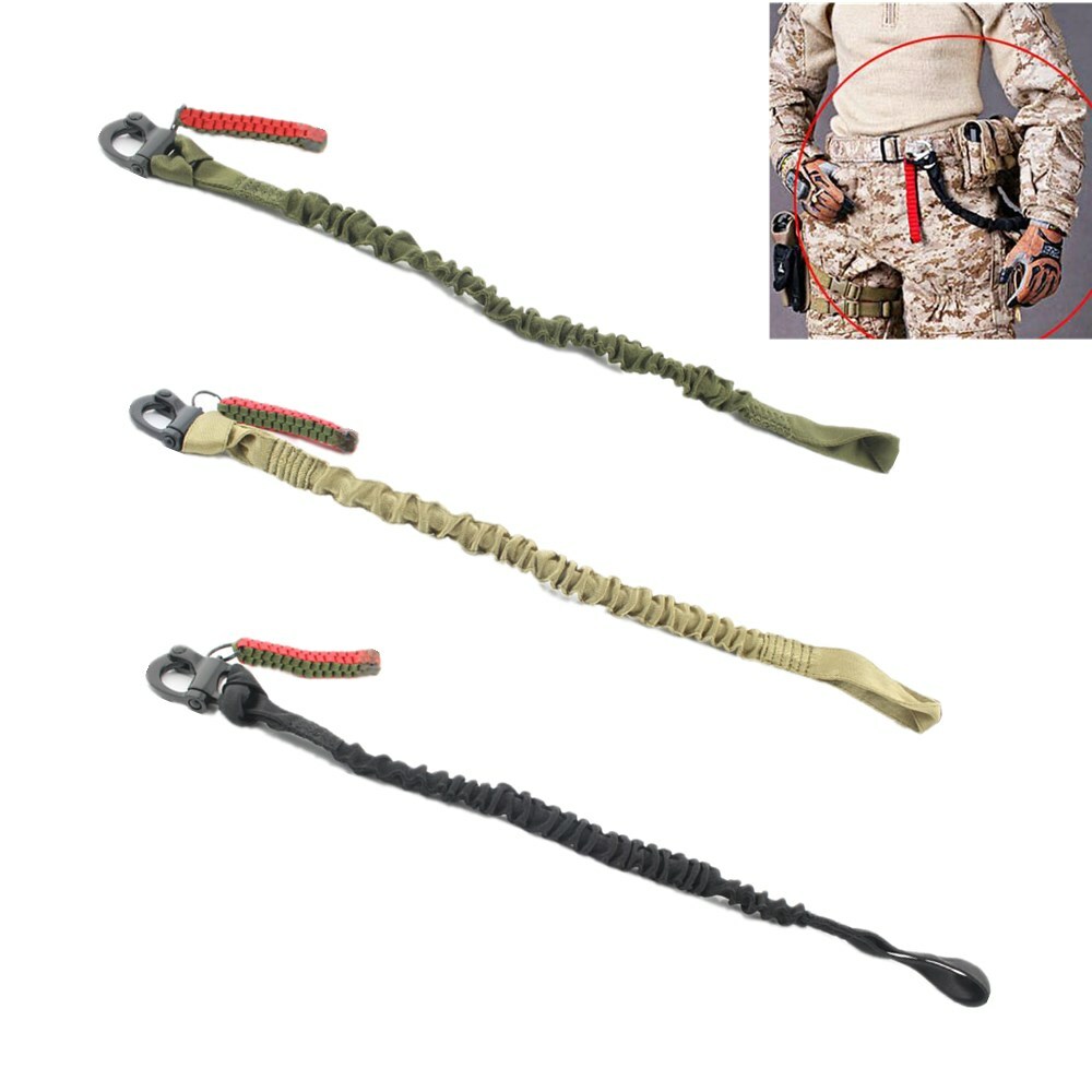 Tactical Quick Release Rifle Sling Military Climbing Belt Safety Breakaway Rope