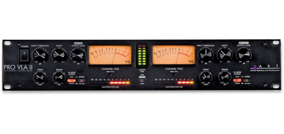 ART PROVLAII 2-Channel Tube / Opto Compressor