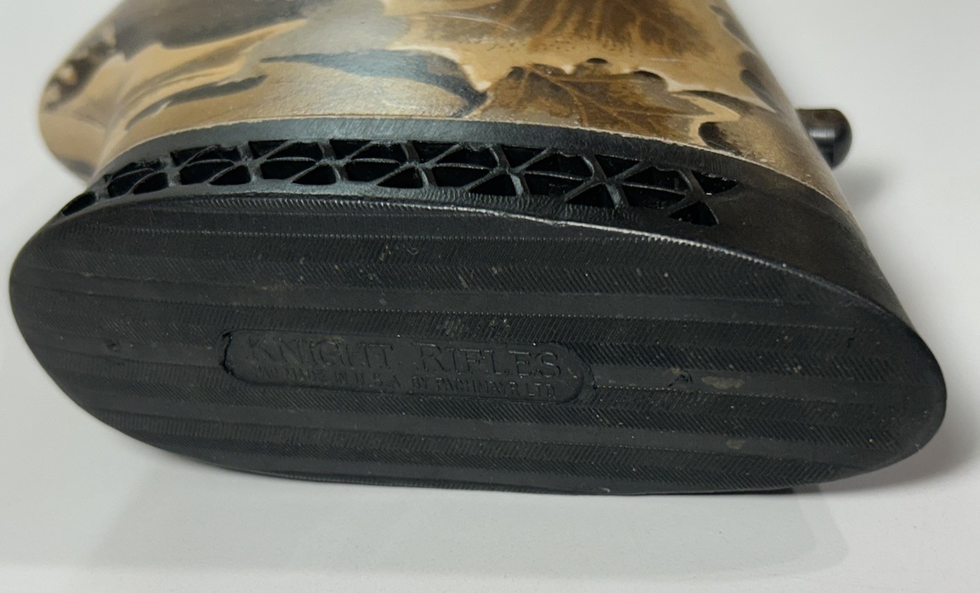Knight Disc Inline Muzzleloader Camo Synthetic Stock