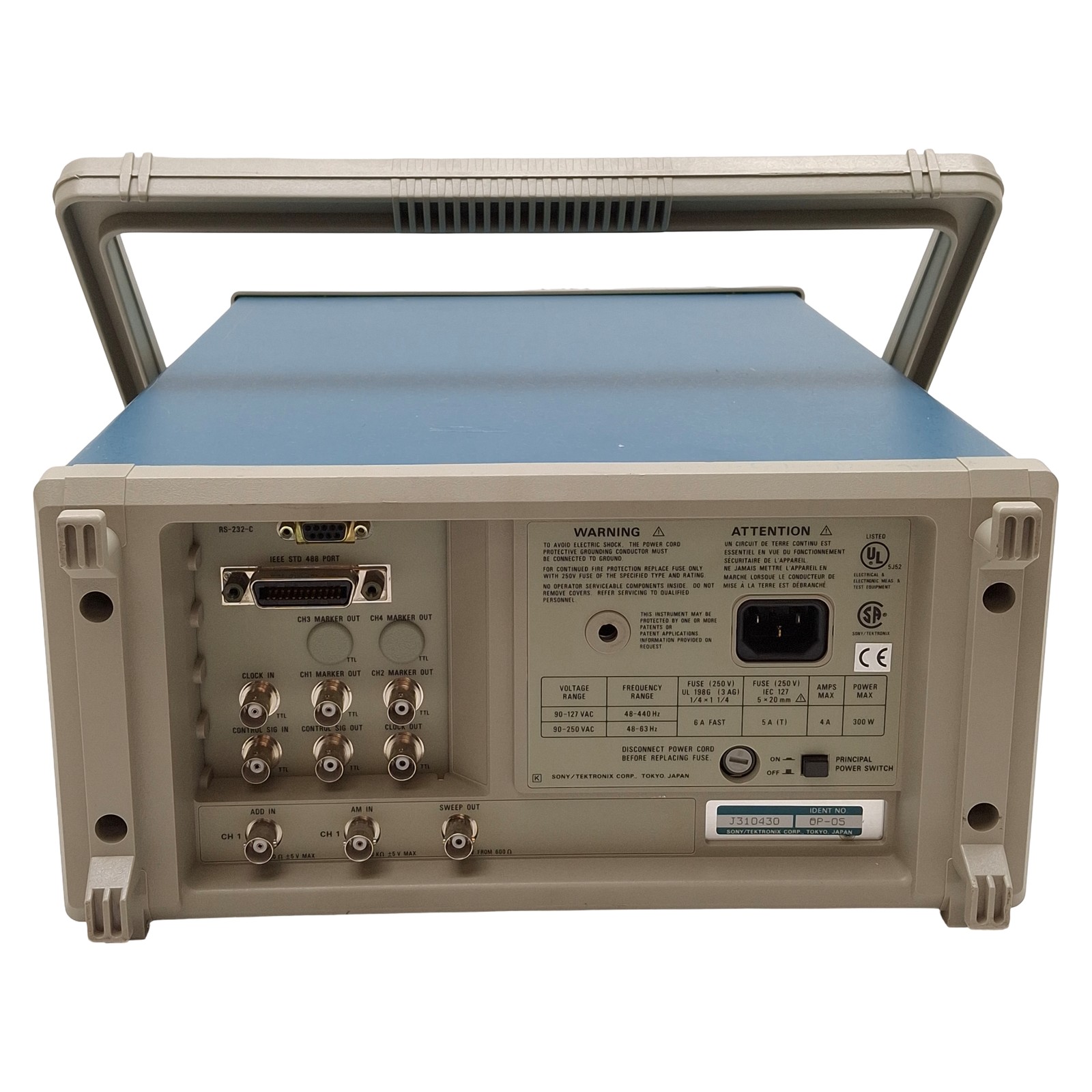 Tektronix AWG2005 Arbitrary Waveform Generator, 0.01Hz-20MHz, 12-bit *Screen*