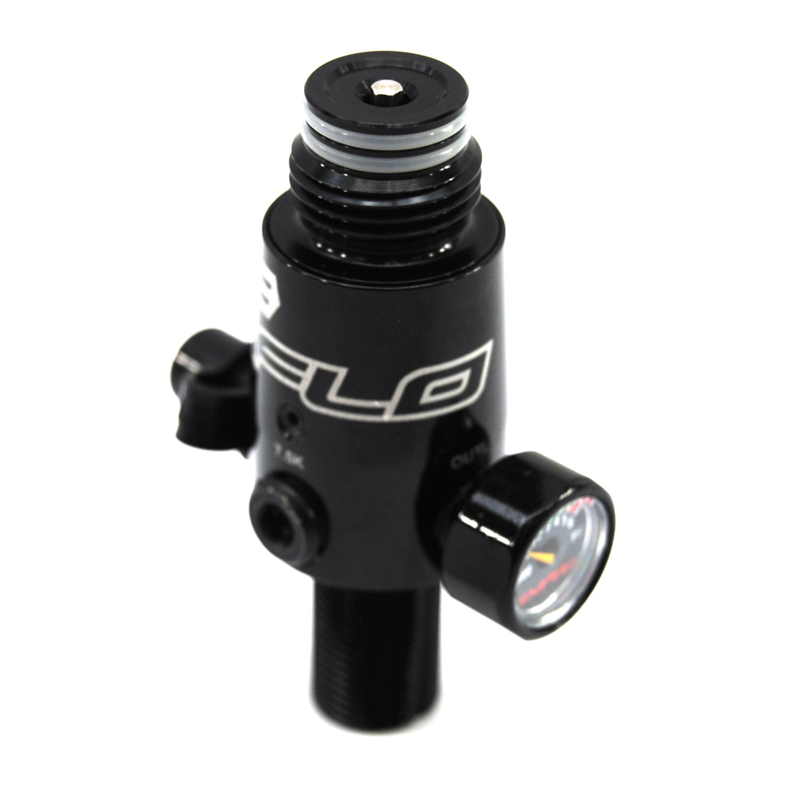 Empire Paintball FLO HPA Compressed Air 4.5K 4500psi Regulator Gloss Black