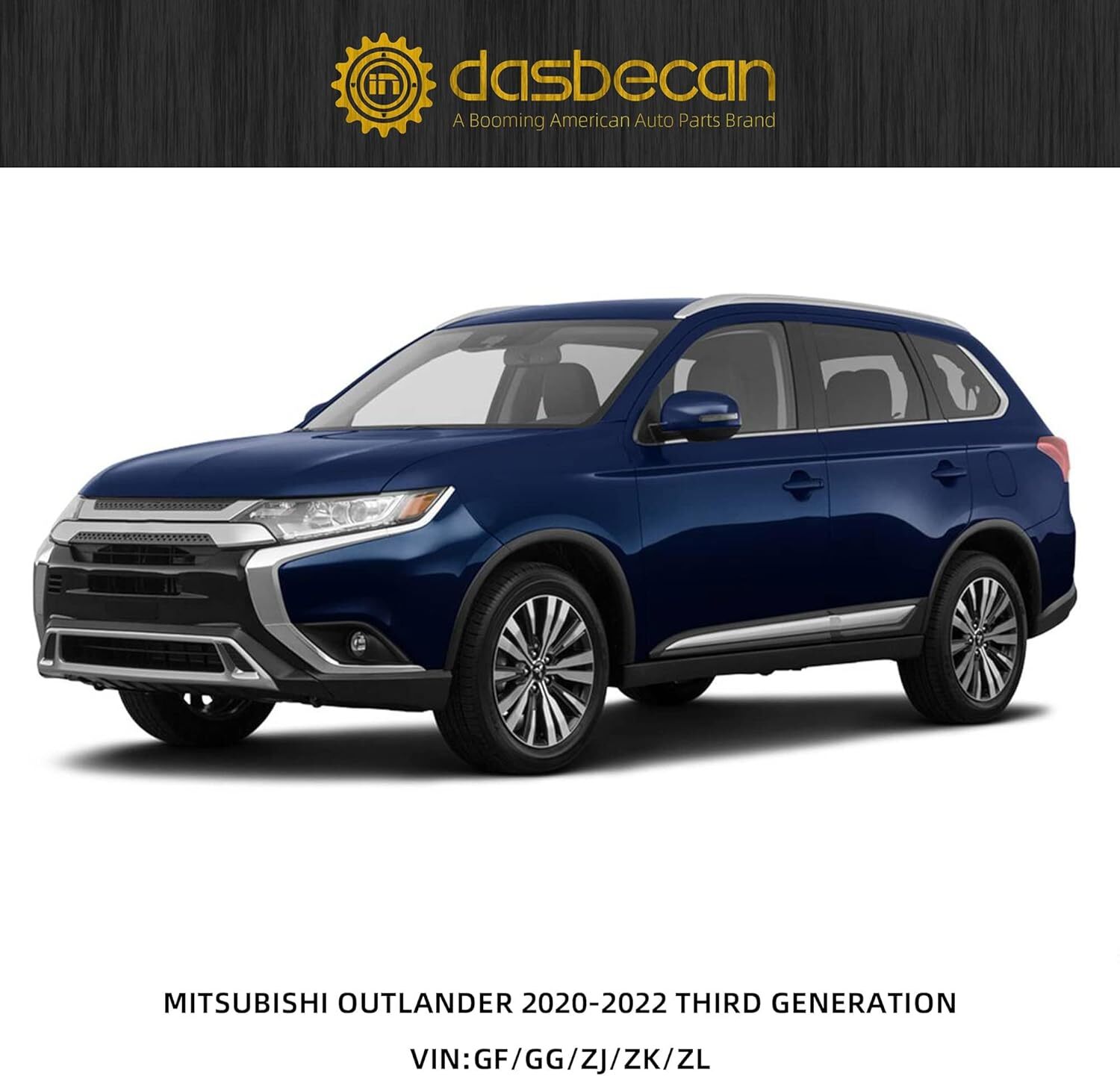 Dasbecan 8“ Touch Screen without LCD Compatible with 2020 2021 Without