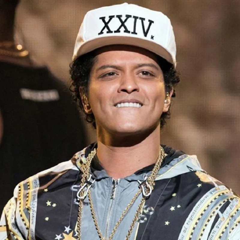 New Bruno Mars 24k Magic Baseball Cap Black and Red Hat Hip Hop Xxiv Funk Unisex
