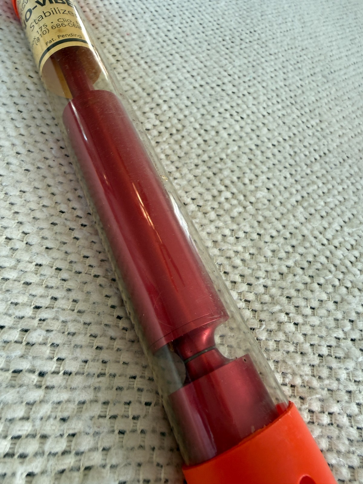 Northwoods Archery Inc No Vibes Target Model Red Stabilizer Bar