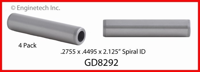 Enginetech GD8292 Engine Valve Guide 4 Pack for Saturn SC1 and SL Models