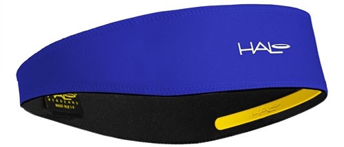 Halo II Blue Pullover Sweat-Wicking Headband with Water-Tight Sweat Seal
