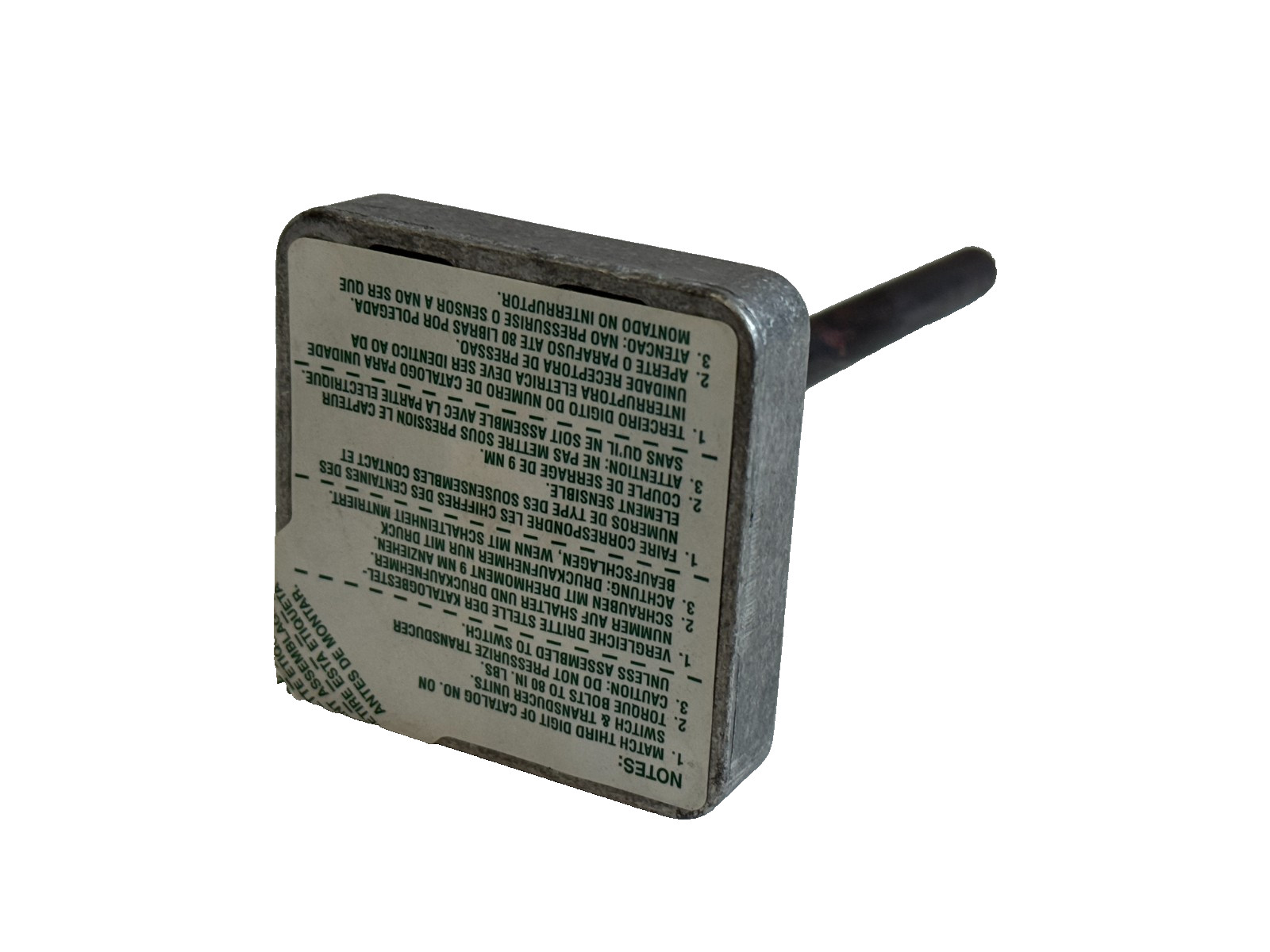 NEW Asco KD10A1 Temperature Switch 0-90F