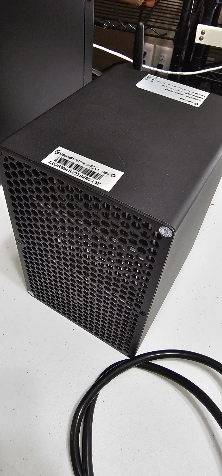 ​Goldshell Mini DOGE 3+ (III Plus) WiFi Onboard PSU