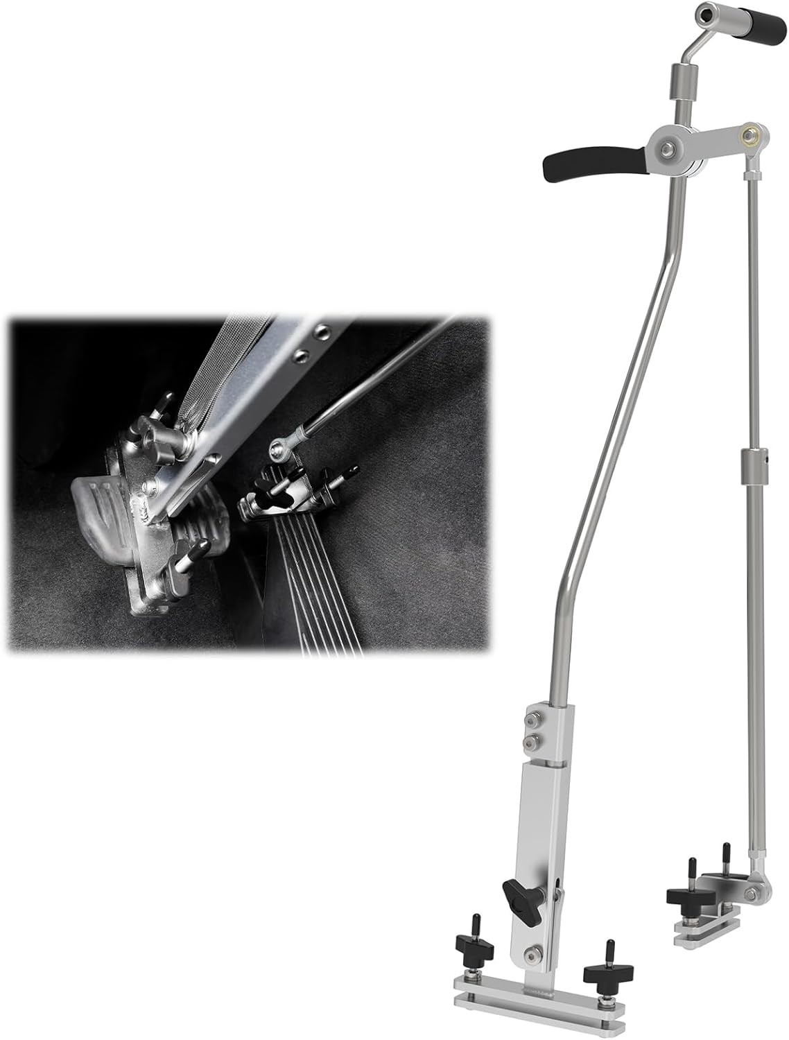 Hand Controls For Disabled Drivers Model Push And Updated Brake Clamp