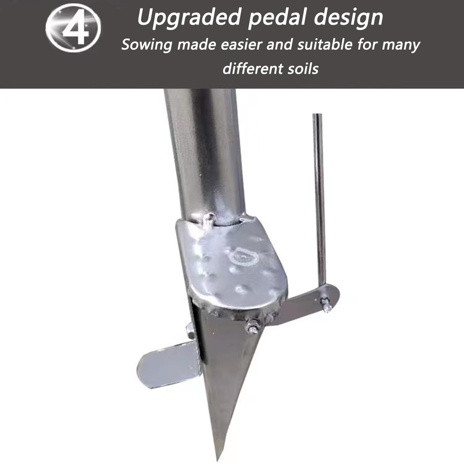 Seed Sower Gardening Tools Fertilizer Applicator Manual Seeder Vegetable Seed...