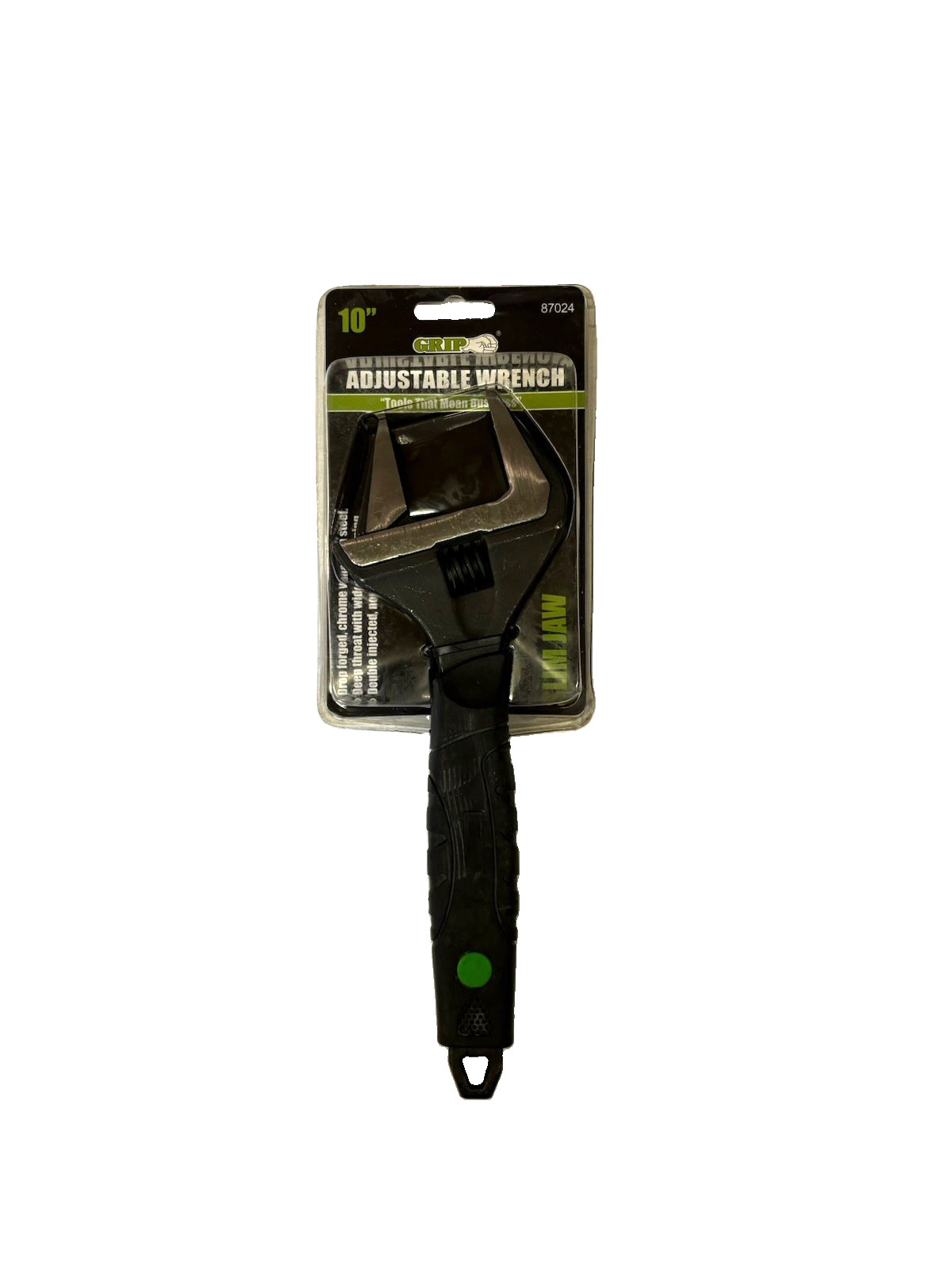 GRIP  10" Adjustable Wrench 87024