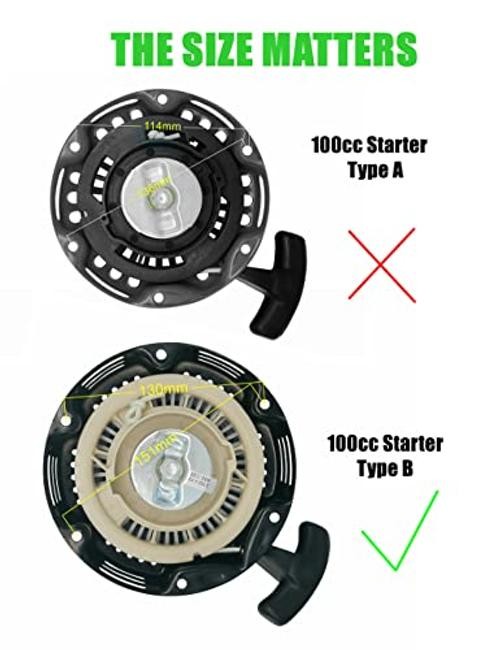 100cc 79cc 99cc Pull Start for Predator Coleman CC100X CT100u | Recoil