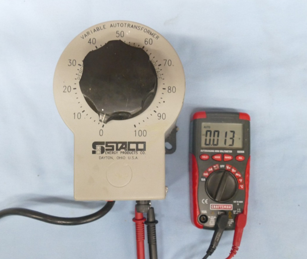 Staco Energy Variac Variable AutoTransformer, 3PN1010B (0-140V)