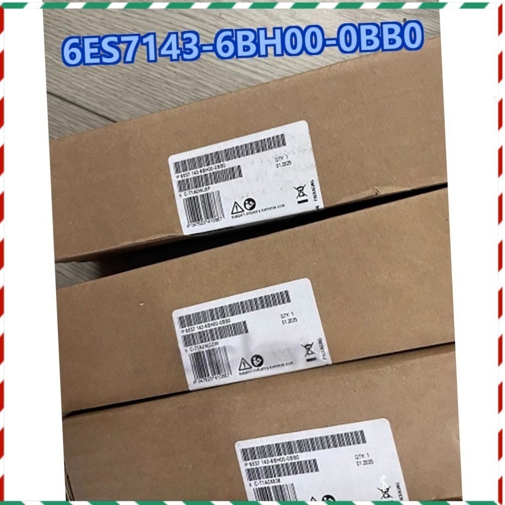 6ES7143-6BH00-0BB0 1X NEW Siemens SImatic ET 200eco PN Doppelbelegung Fast Deli