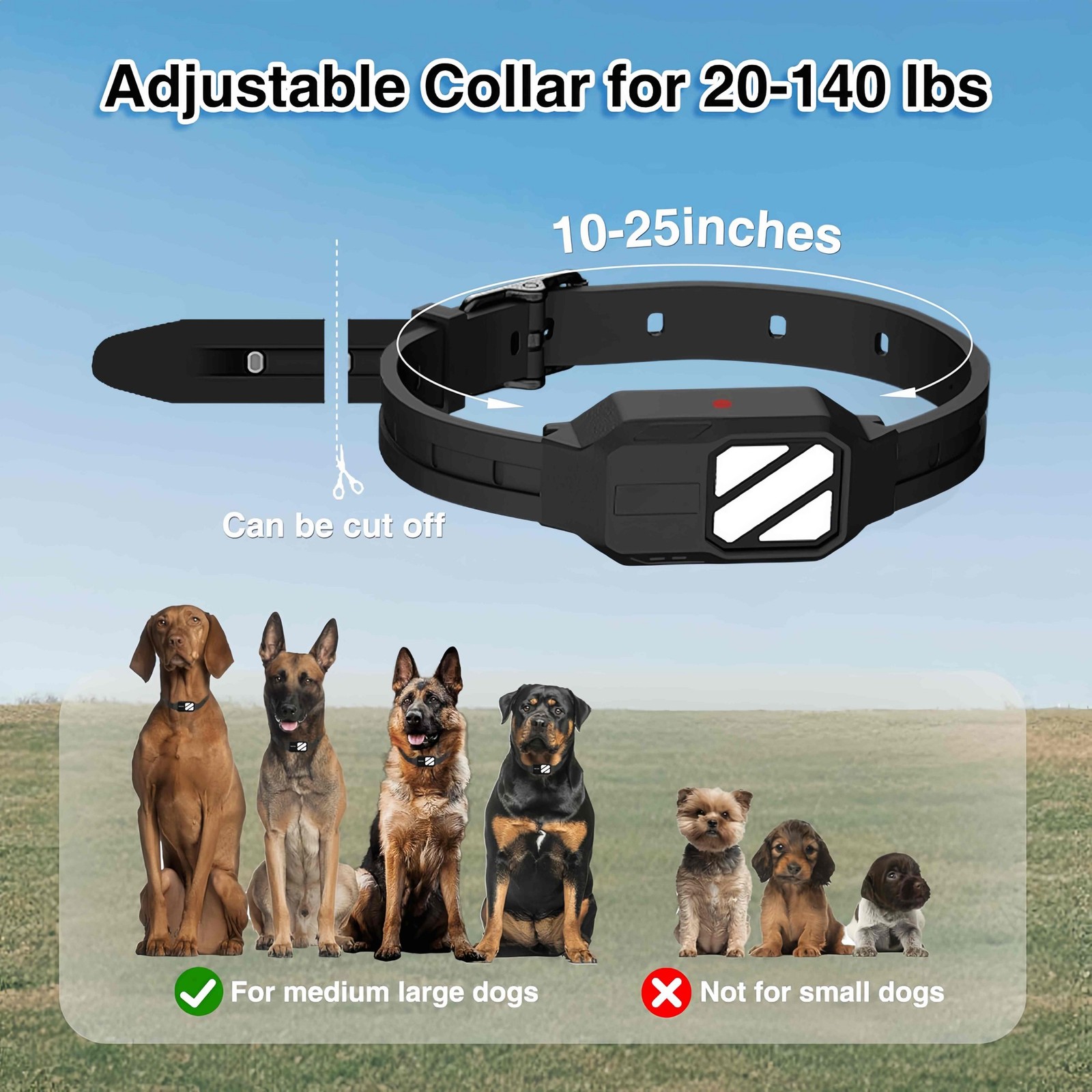 Dog Training Collar with Remote 4200FT Humane Training Modes Electric Dog Collar