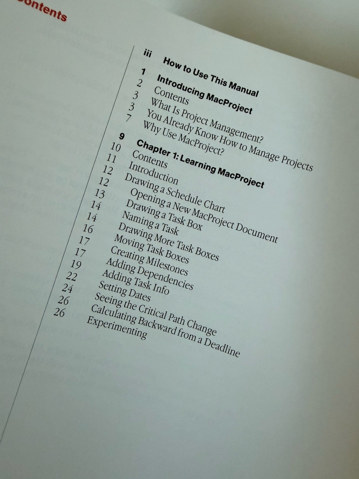 Vintage MacProject Apple Software Manual 1984 Macintosh Computer