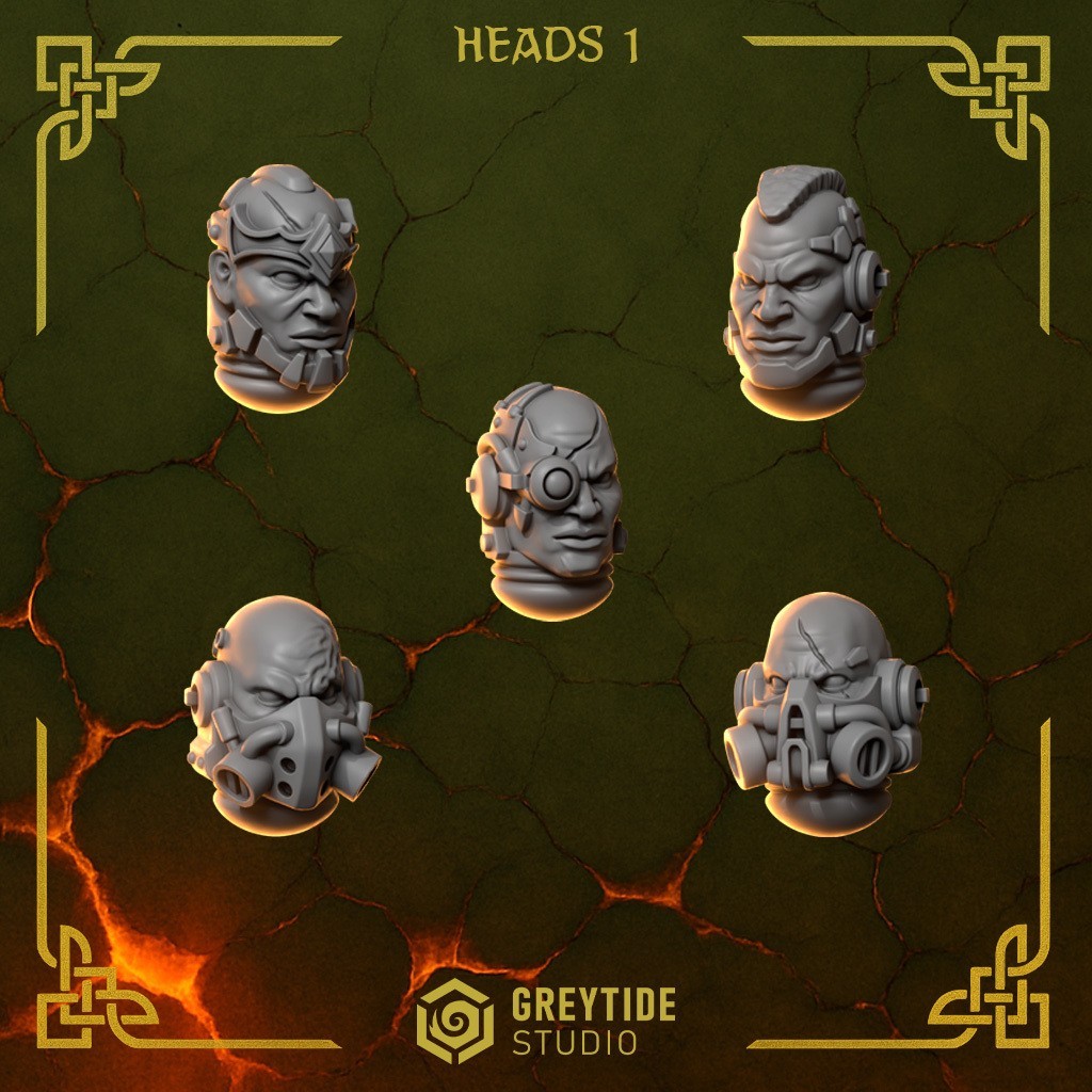 The Anvil Wardens Complete Bundle from Greytide Studio. 300+ Bits.