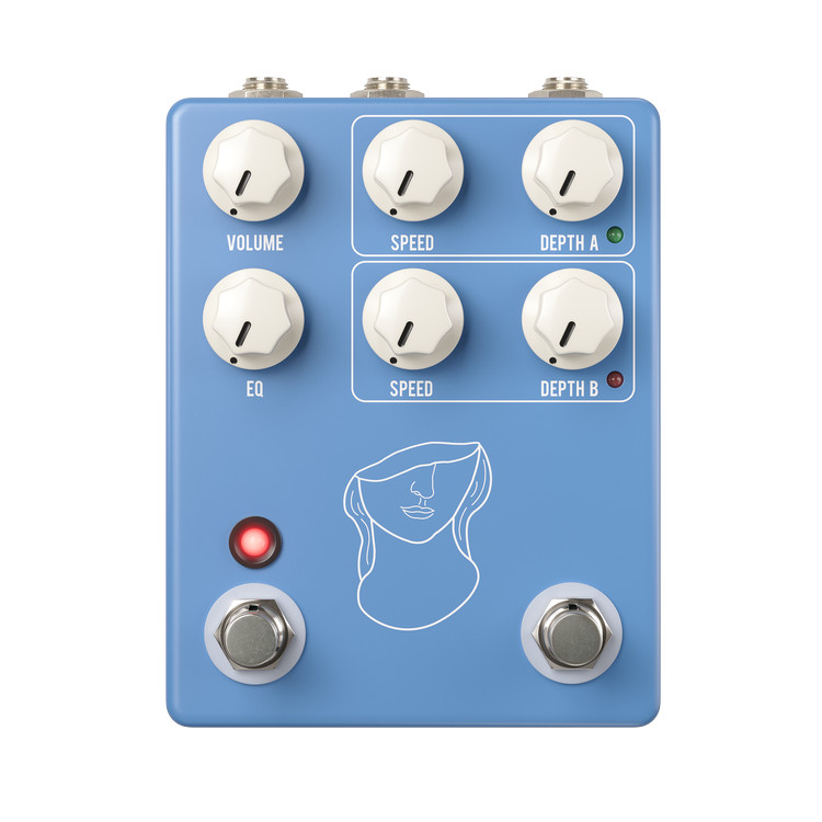 JHS Pedals Artificial Blonde Maddison Cunningham Signature Vibrato Effect Pedal