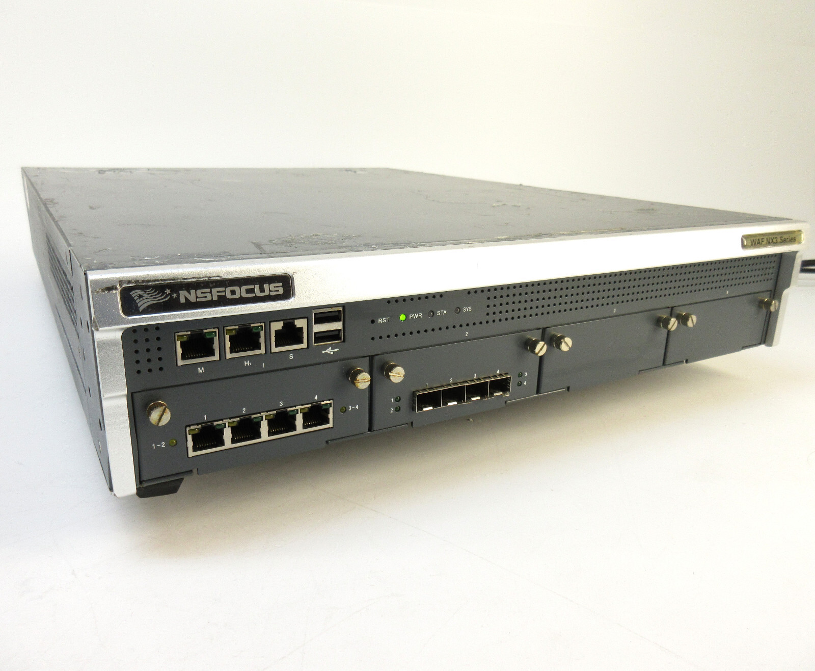 NSFOCUS WAF NX3 - Web Application Firewall w/ 4x 1000Mbps LC Fiber, 4x Ethernet