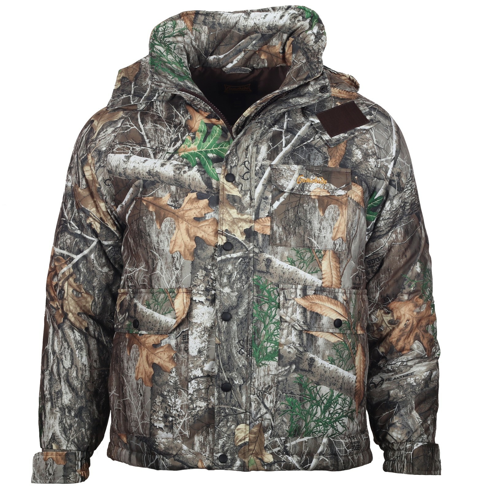 Gamehide Men's Insulated Burr Resistant Camo Deerhunter Parka