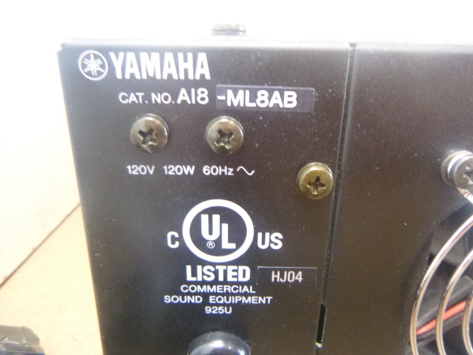 Yamaha AI8 Analog Input Box ForPM1D Untested E3 Code - 6x LMY2-MLAB 1x LMY2-LM