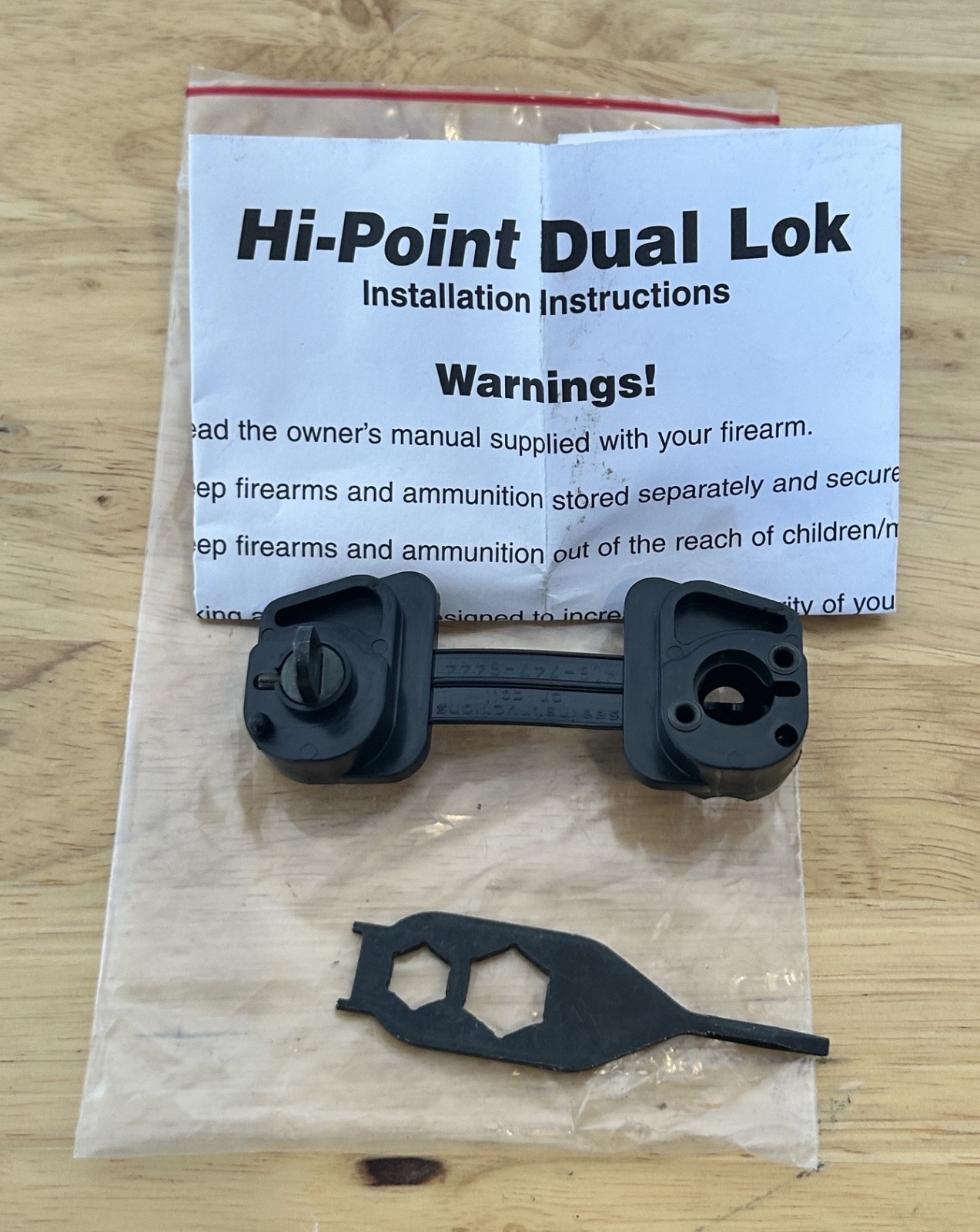 Hi-Point Dual Lok Gun lock NIP W/ Instructions