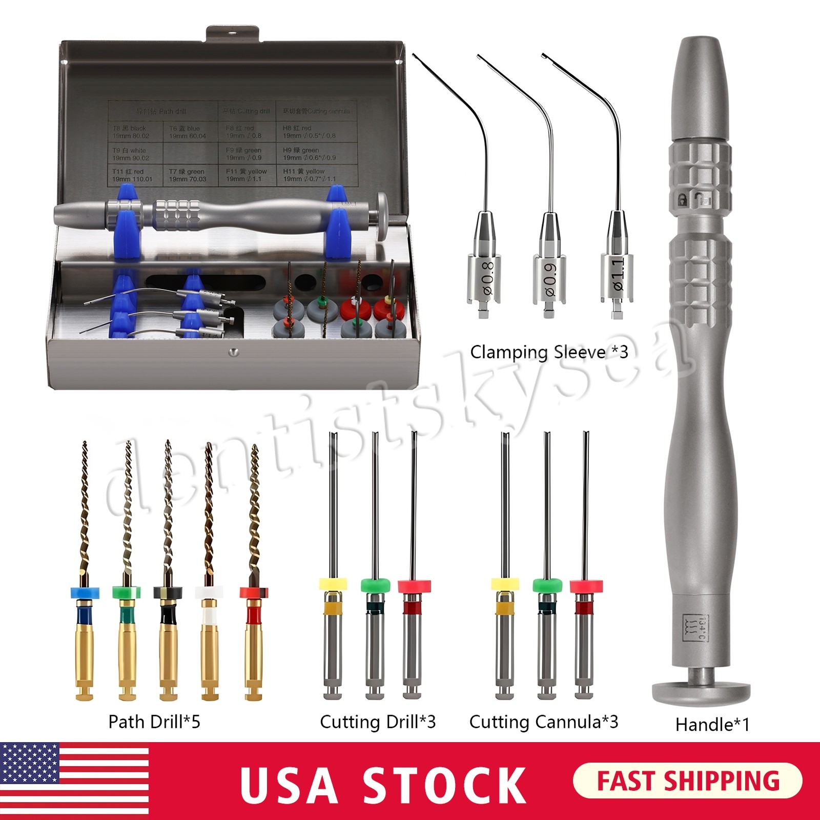Dental Root Canal File Extractor Endo Broken Files Removal System Holder Tools