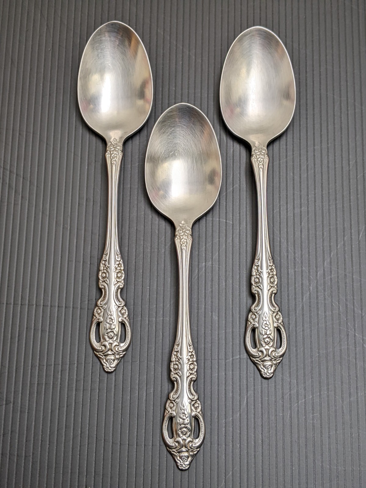 Oneida Silver Michelangelo Tablespoons Stainless Steel Flatware: Set of 3 Pieces
