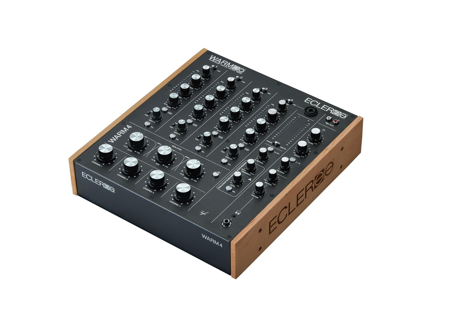 Ecler WARM4 Professional 4-Channel Analog Rotary DJ Mixer