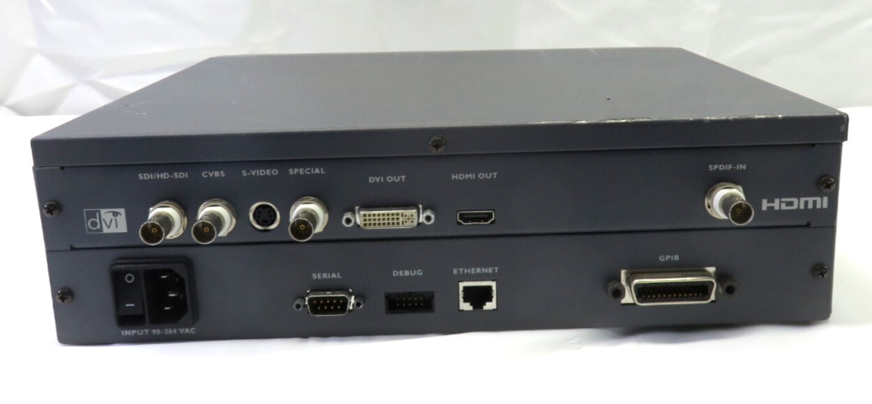 QUANTUMDATA 881D Video Test Generator, FOR PARTS/ REPAIR