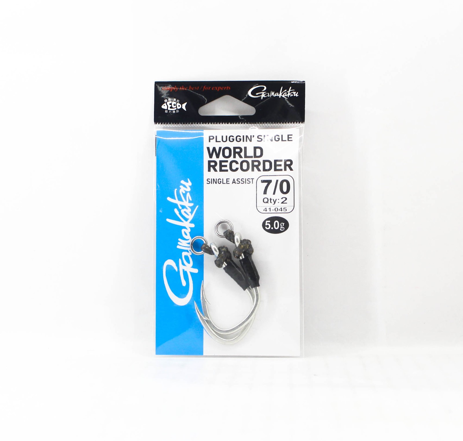 Gamakatsu 41045 Plugging Single World Recorder Size 7/0 (8038)
