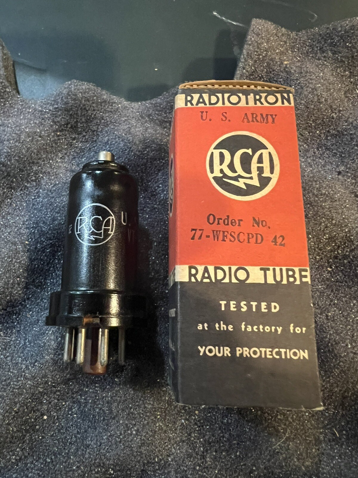 RCA 12K8 VT-132 US Army NOS NIB HICKOK TESTED QTY Available L