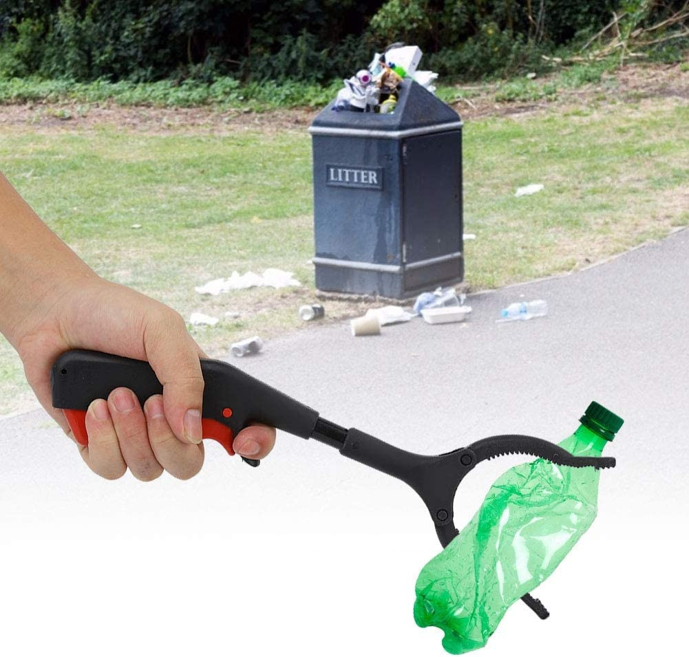 Denkerm Heavy Duty Claw Trash Picker and Grabber Tool for Various Objects