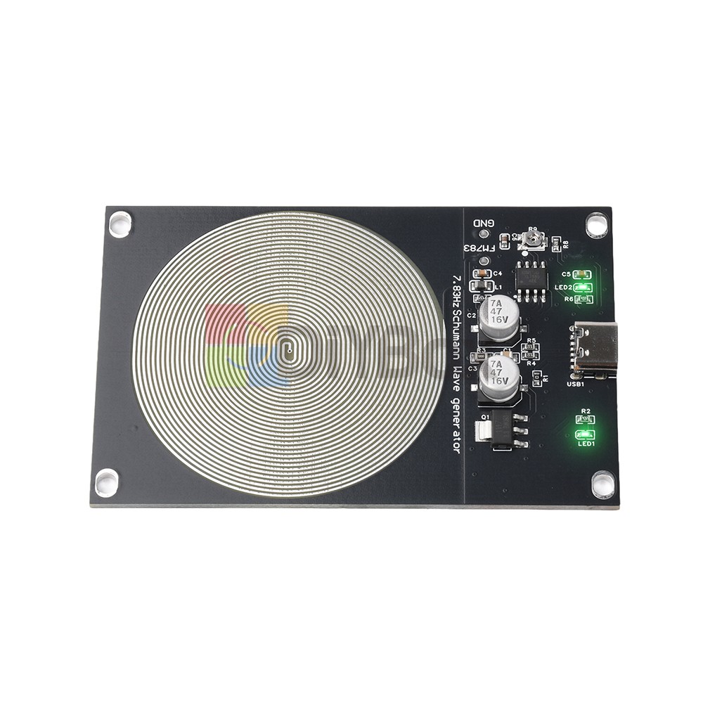 DC 5V 7.83Hz Schumann Wave Generator Ultra Low Frequency Pulse Generator Type-C