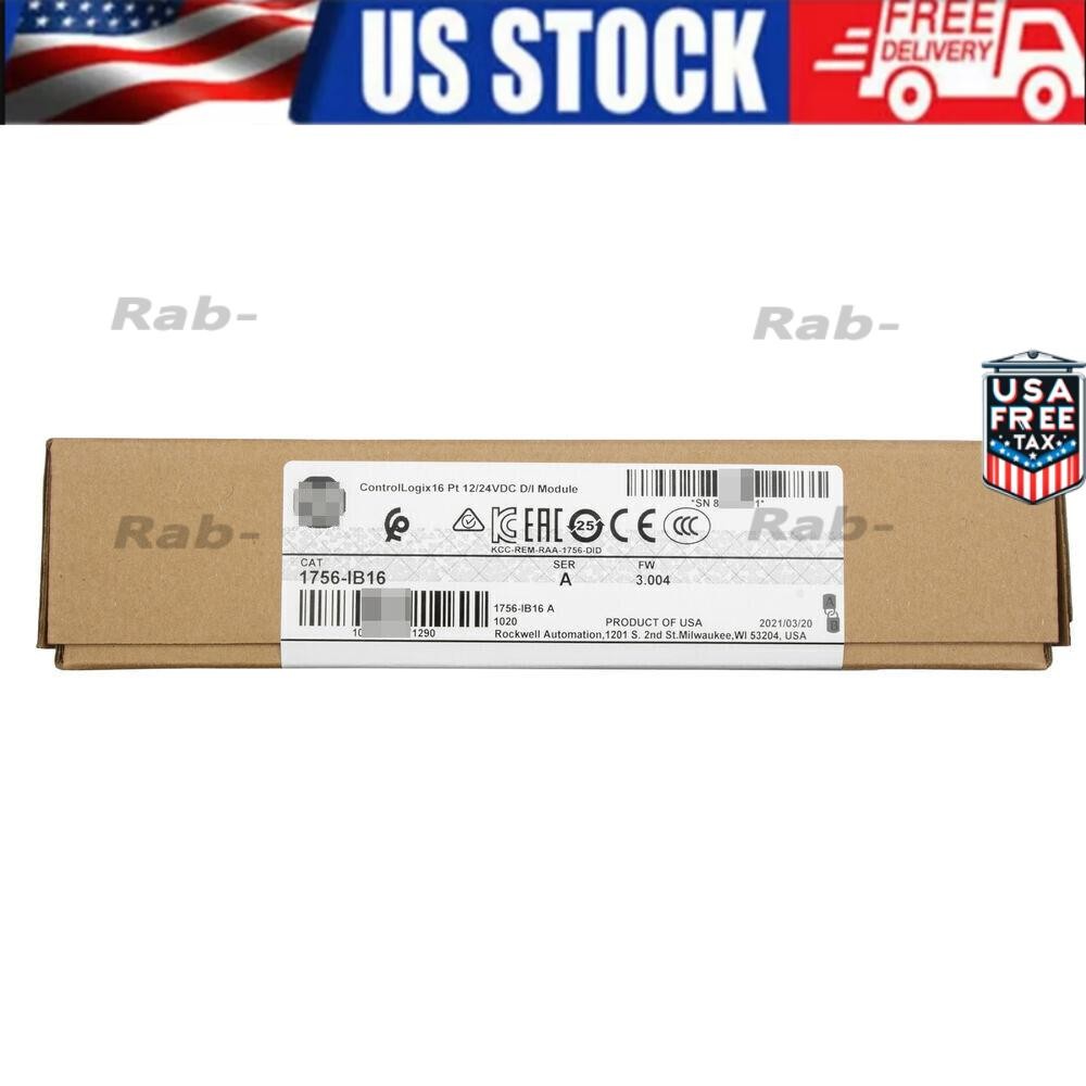 1756-IB16 New Factory Sealed AB ControlLogix Input Module US Free Tax