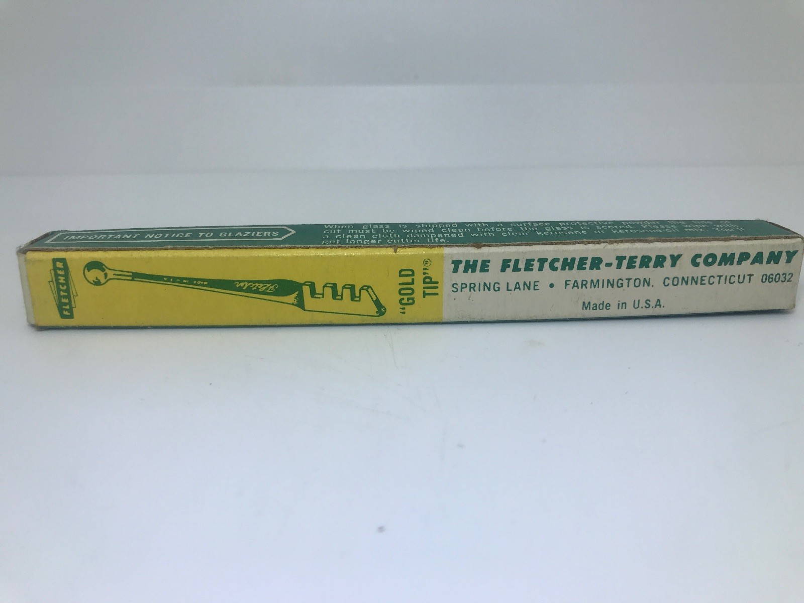 Fletcher Gold Tip Glass Cutters Tapping Ball