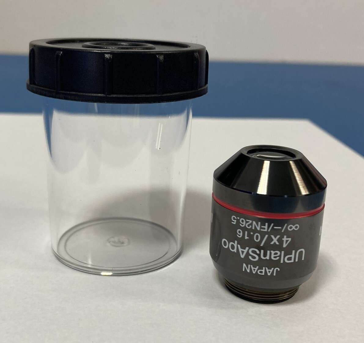 Evident Olympus UPlanSApo N 4X 0.16 Microscope Objective Lens RMS