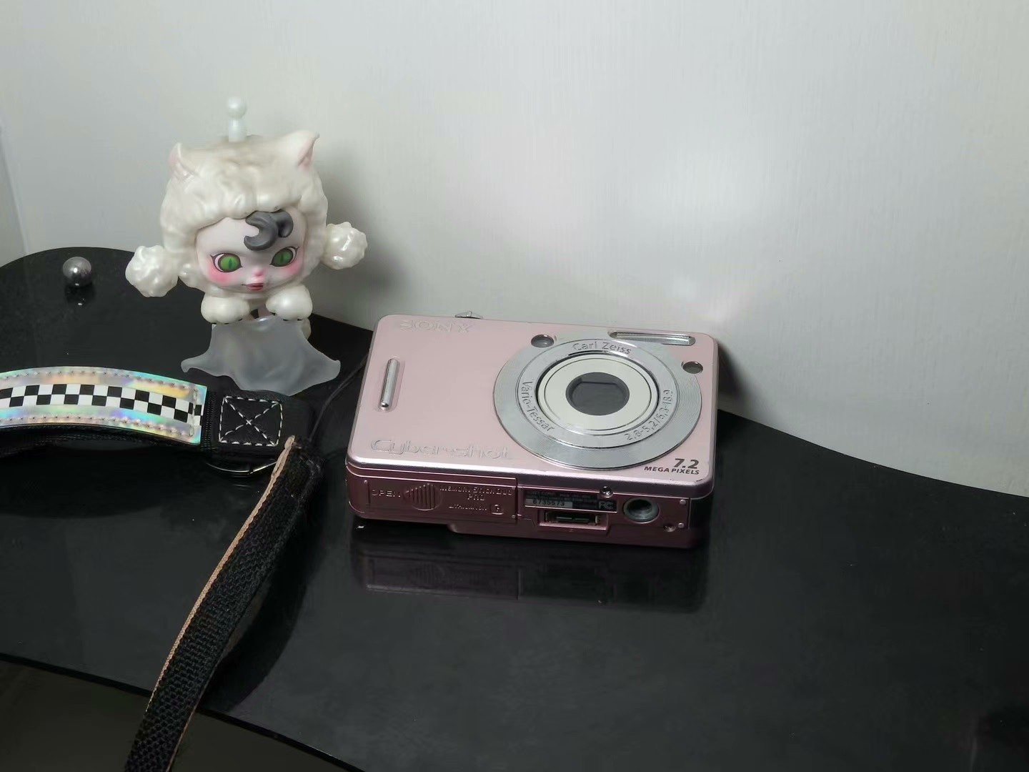 Sony Cyber-shot DSC-W55 Pink 7.2MP 3x Optical Zoom Digital Camera Tested English