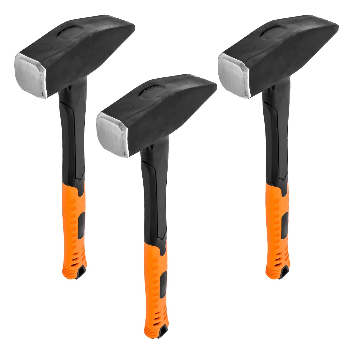 3 PCS 3.3 lbs Machinist Engineers Hammer, Blacksmith Hammers, Cross Peen Sheet