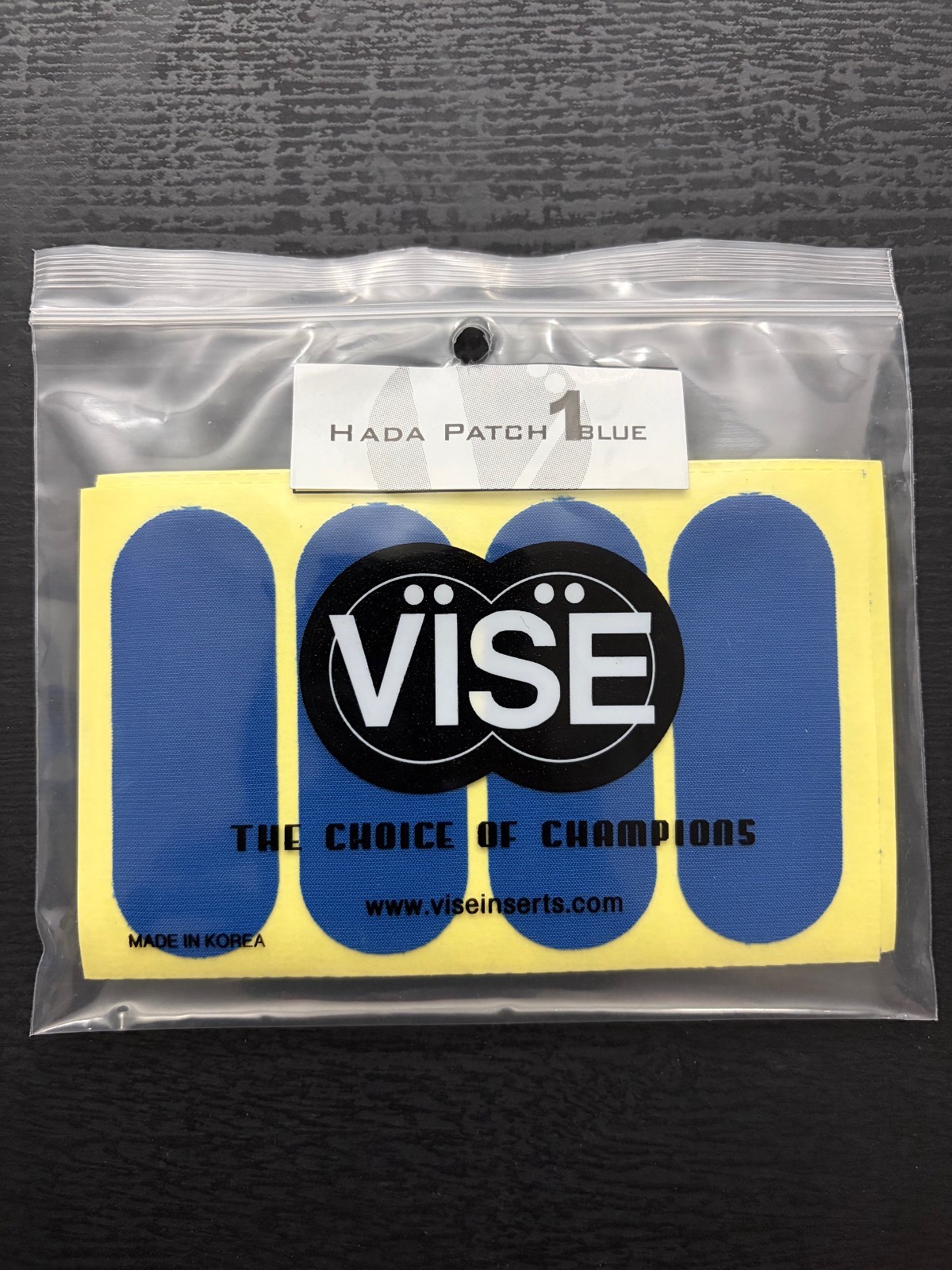 Vise HADA Patch Blue #1 1" pack of 40 pieces