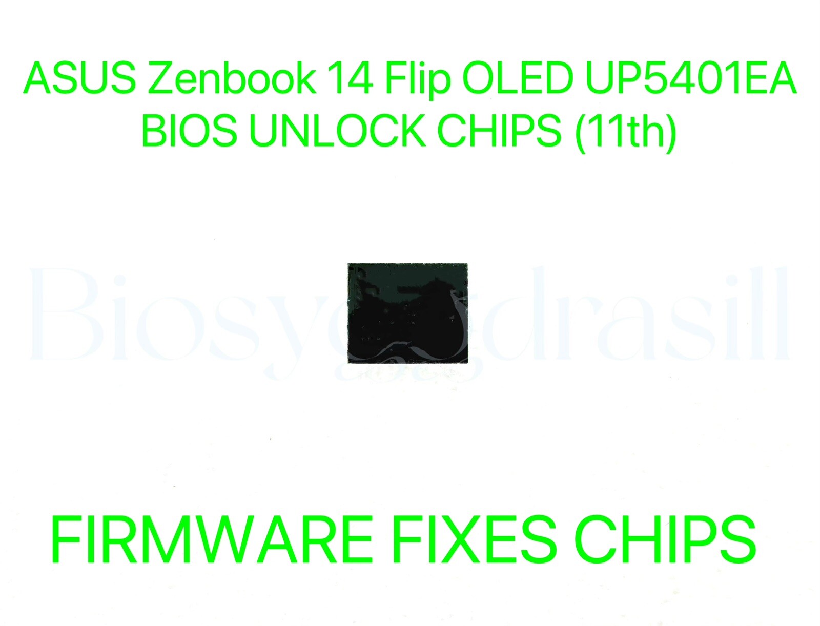 ASUS Zenbook 14 Flip OLED UP5401EA, ADMIN NO PASSWORD FIRMWARE FIXES BIOS CHIP
