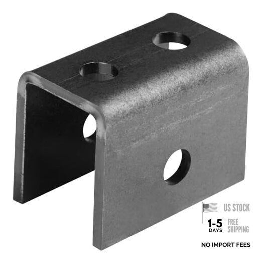 4 Pack Rear Trailer Leaf Spring Hanger Fits 1-3/4" Wide Spring, Single Axle